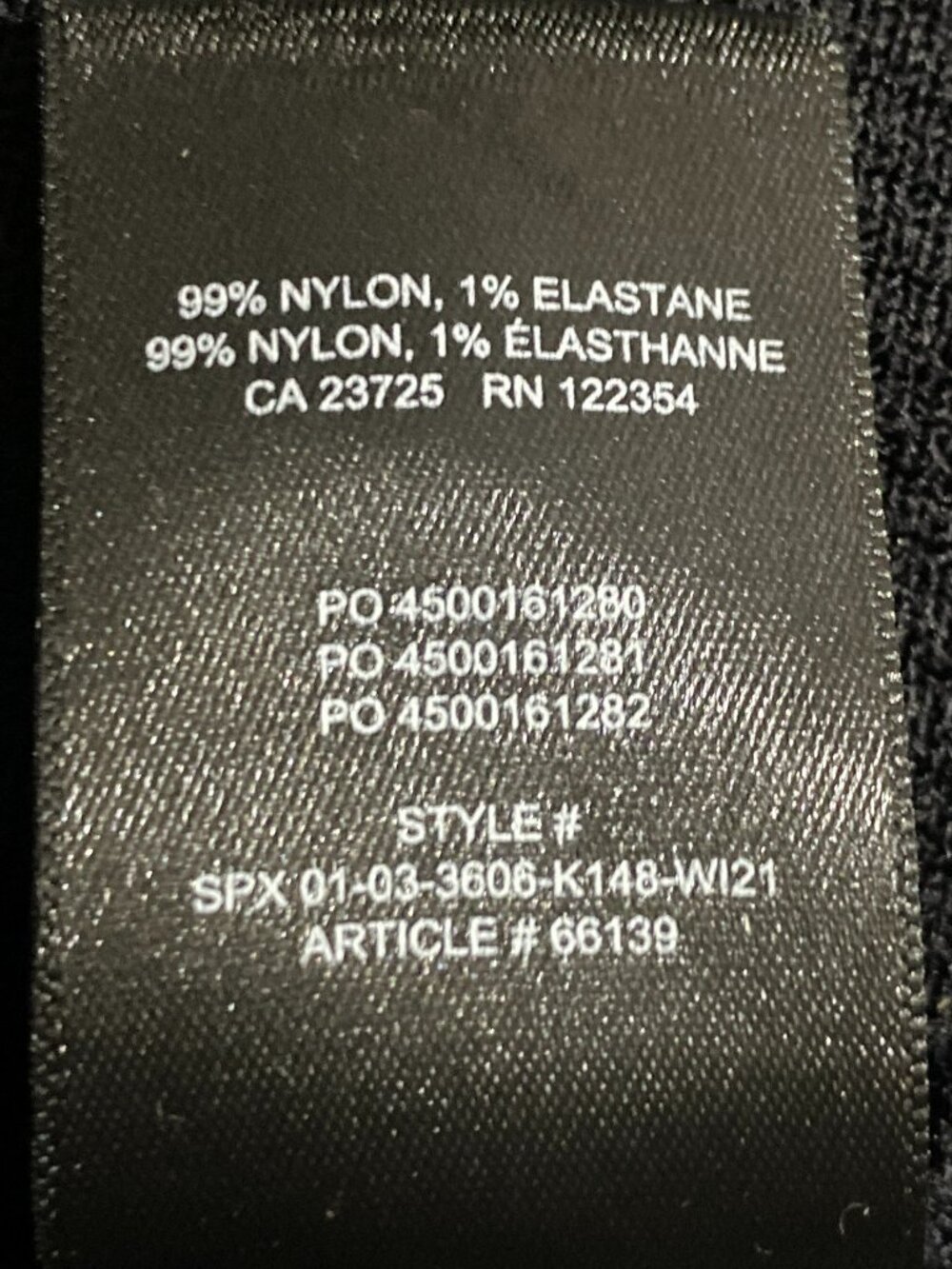 Babaton Black Ribbed Sleeveless Crop Tank Top Size XS - Picture 7 of 8